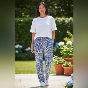 Lilly Pulitzer Linen Pants Women’s XS Lightweight Resort Beach Chic, Coastal